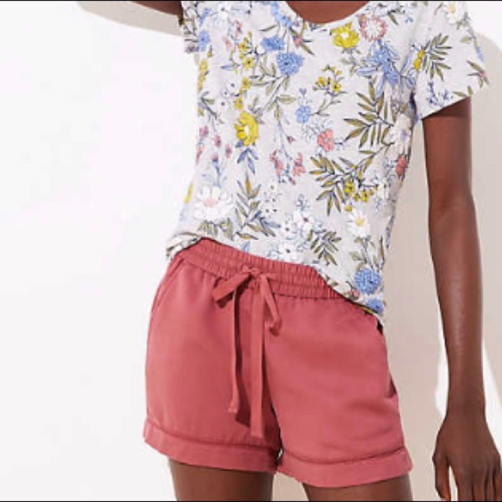 Drawstring shorts